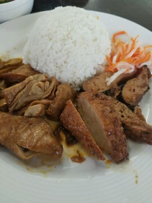 #30 you choose your protein ❤️ at Veggie Garden in Orlando