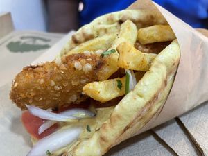 Chicken Souvlaki  at Mama Tierra - Acropolis in Athens