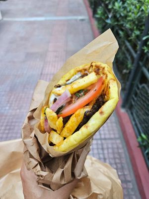 Mushroom at Mama Tierra - Acropolis in Athens