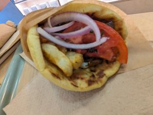 Indian mushroom at Mama Tierra - Acropolis in Athens