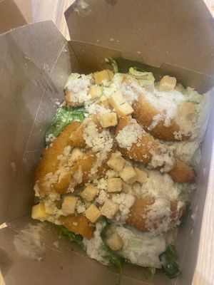 Caesar salad  at Mama Tierra - Acropolis in Athens