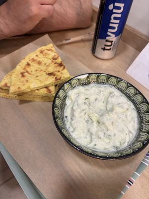 Tzaziki  at Mama Tierra - Acropolis in Athens