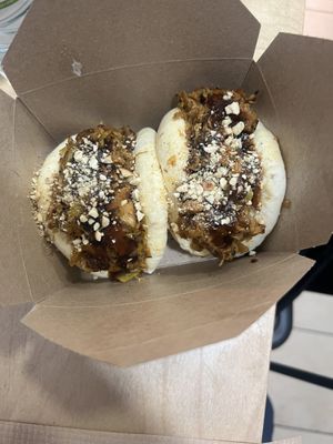 Bao with jackfruit   at Mama Tierra - Acropolis in Athens