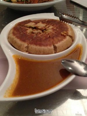 Tibetan Pancake with Masala Sauce at Kechara Oasis - Viva Home in Kuala Lumpur