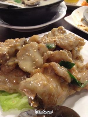 Butter Sauce Oyster Mushroom at Kechara Oasis - Viva Home in Kuala Lumpur