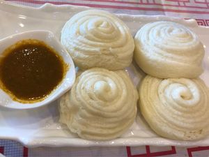 Tingmo (Tibetan mantou) at Kechara Oasis - Viva Home in Kuala Lumpur