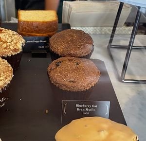 Blueberry Oat Bran Muffin   at Peet's Coffee in San Diego