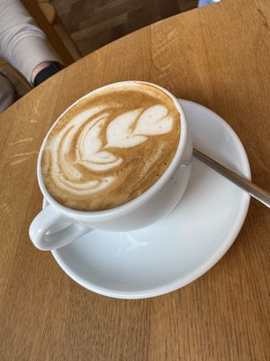 Cappuccino   at plant. in Luzern