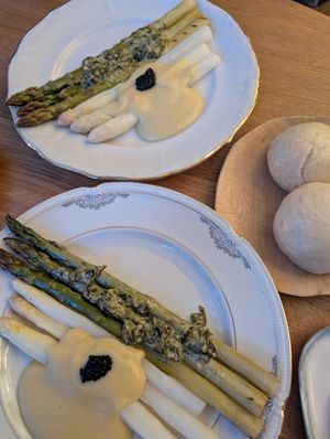 Asparagus bao at plant. in Luzern