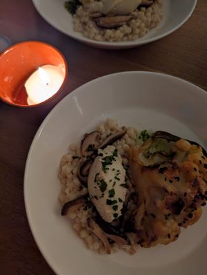 Cauliflower at plant. in Luzern