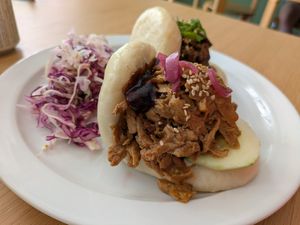 Planted duck bao at plant. in Luzern