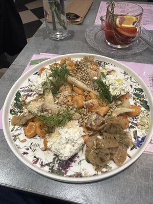 Gnocchi with parsnip  #Veganuary at Owca Cała in Poznan