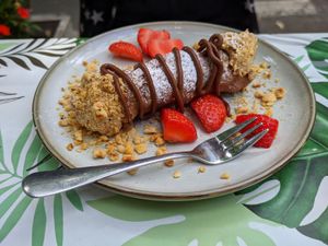 cannoli at Owca Cała in Poznan