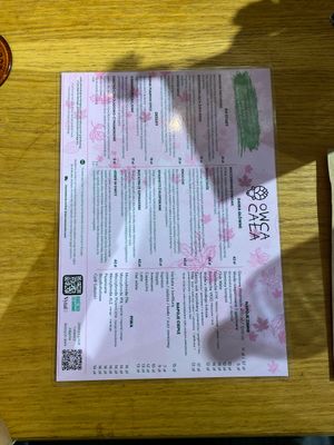 new menu october   at Owca Cała in Poznan