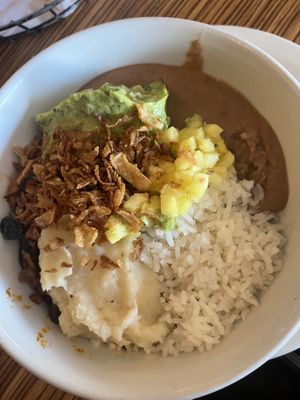 Vegan bowl  at Palenque Cocina Y Agaveria in Littleton