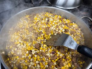 Fried Corn  at Flame-N-Ray's in Eugene