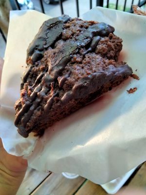 Orange chocolate scones at Flame-N-Ray's in Eugene