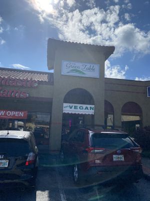 Front *NOTE GREEN TABLE NEW NAME NEW OWNER Consciousness blossom was the previous owner￼ at The Green Table in Palm Harbor