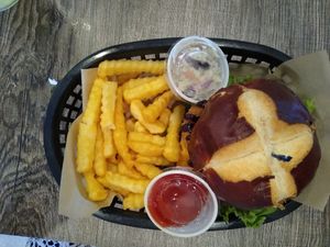 Tank burger at The Green Table in Palm Harbor