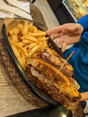 Patty Melt (enjoyed by a non vegan friend, he said it was great!) at The Green Table in Palm Harbor