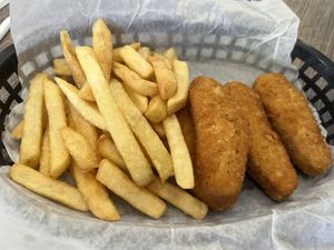 Nuggets and fries  at The Green Table in Palm Harbor