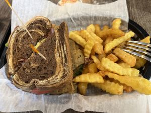 Seitan club  at The Green Table in Palm Harbor