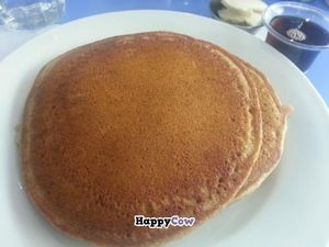 vegan banana pancakes at The Green Table in Palm Harbor