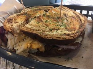 Vegan Reuben  at The Green Table in Palm Harbor