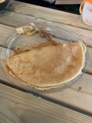 Pancakes (kids menu)  at Oproer Brouwerij Biercafé in Utrecht