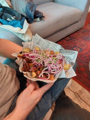 Patatje stoof! at Oproer Brouwerij Biercafé in Utrecht