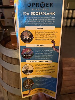   at Oproer Brouwerij Biercafé in Utrecht