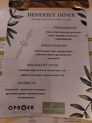 at Oproer Brouwerij Biercafé in Utrecht
