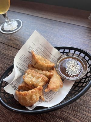 Gyoza  at Oproer Brouwerij Biercafé in Utrecht