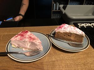 cakes  at Oproer Brouwerij Biercafé in Utrecht