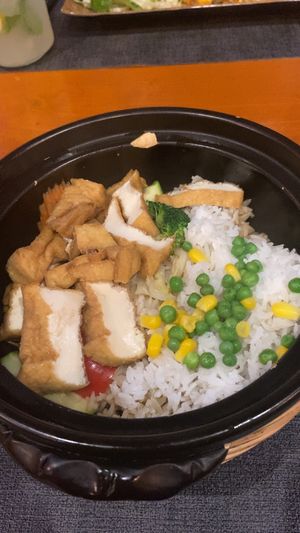 Tofu rice bowl   at Hello Vietnam in Coventry