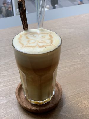 Pumpkin Spice Latte  at LUSH Cafe in Munich