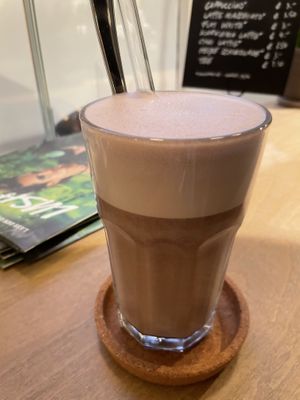 Hot chocolate   at LUSH Cafe in Munich
