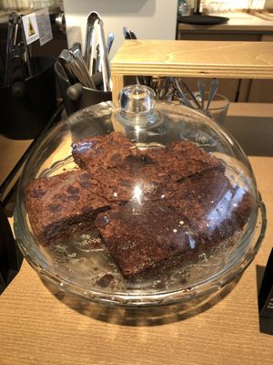 Brownies   at LUSH Cafe in Munich