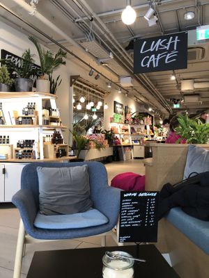 Inside   at LUSH Cafe in Munich