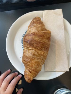 Normal vegan croissant   at LUSH Cafe in Munich