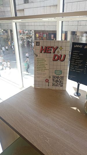 View at LUSH Cafe in Munich