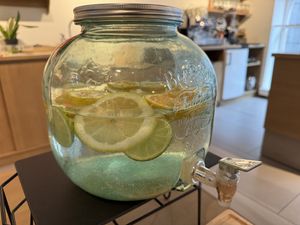 water  at LUSH Cafe in Munich