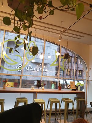 Inside at LUSH Cafe in Munich