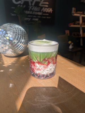 Really amazing Café, with cute and nice staff. Amazing seasonal drink, a must if you are in munich. at LUSH Cafe in Munich