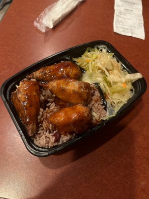 Vegan jerk wings at Jam-Eng in Orlando
