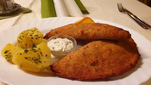 ErdäpfelTeigtaschen ❤️ at Gasthaus-Pension Sonnenhof in Ulrichsberg