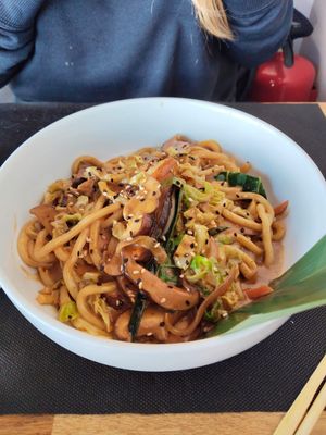 Pad Thai at Yucca in St Andreu De Llavaneres