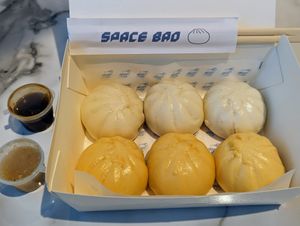 Pad Krapow and pickled chili bamboo #Veganuary at Space Bao 宇宙生煎 in Taipei