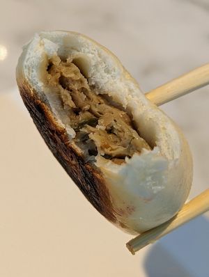 Pickled chili bamboo #Veganuary at Space Bao 宇宙生煎 in Taipei