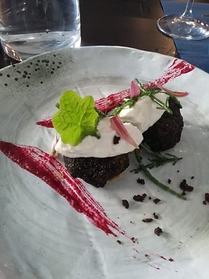 Some truffle dish they had temporarily at Oé Bistró in Leioa